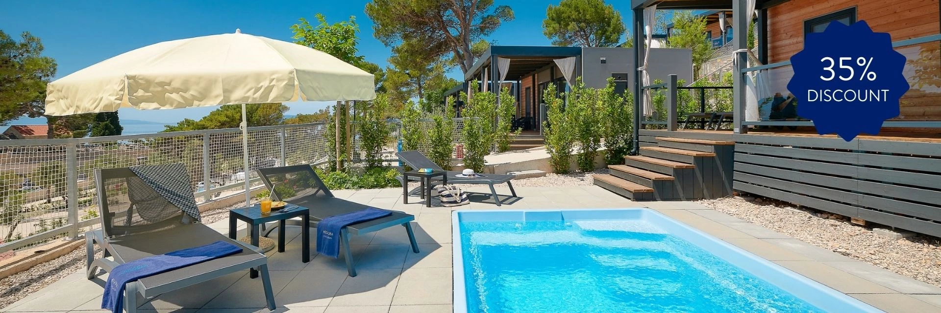 Relax by your private heated pool!